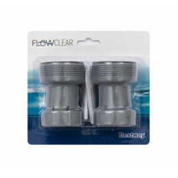 Комплект от 2 фитинга за градински маркуч BESTWAY адаптер 3,2/3,8 cm
