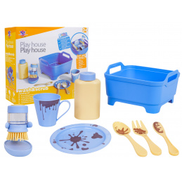 Комплект за почистване + Аксесоари Син