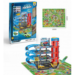 Многоетажен паркинг с постелка + аксесоари