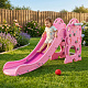 Aga4Kids Пързалка с дръжка 170 см Розова