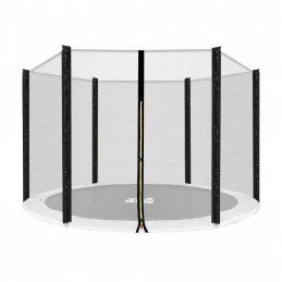 Aga Защитна мрежа 305 см за 6 пръта Черна мрежа / Черна