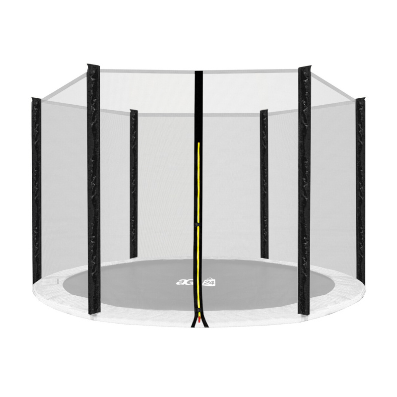 Aga Защитна мрежа 305 см за 6 пръта Черна мрежа / Черна