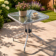 Aga Градинска маса MR6171-Gray 60x60x70 cm