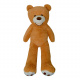 Aga4Kids Плюшено мече 130 cm Светлокафяво с лапи