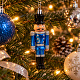 Aga Комплект коледни орнаменти 4 бр Nutcracker Blue