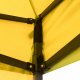 Aga Продаващ щанд без страници 3x4,5 м Жълт