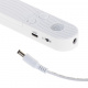 Детектор за движение USB LED лента 1M топло бяла с батерия