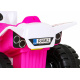 Най-бързият четириколесен велосипед за деца с батерии Pink + 25W мотор