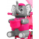 детски триколесен велосипед Elephant Розов + звуци + сенник + бариера + поставка за крака + дръжка + релси + място за съхранение
