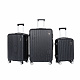 Aga Travel Комплект пътнически куфар MR4652 Black