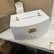 Aga Кутия за бижута 20x16x10 см Бяла DAZ886