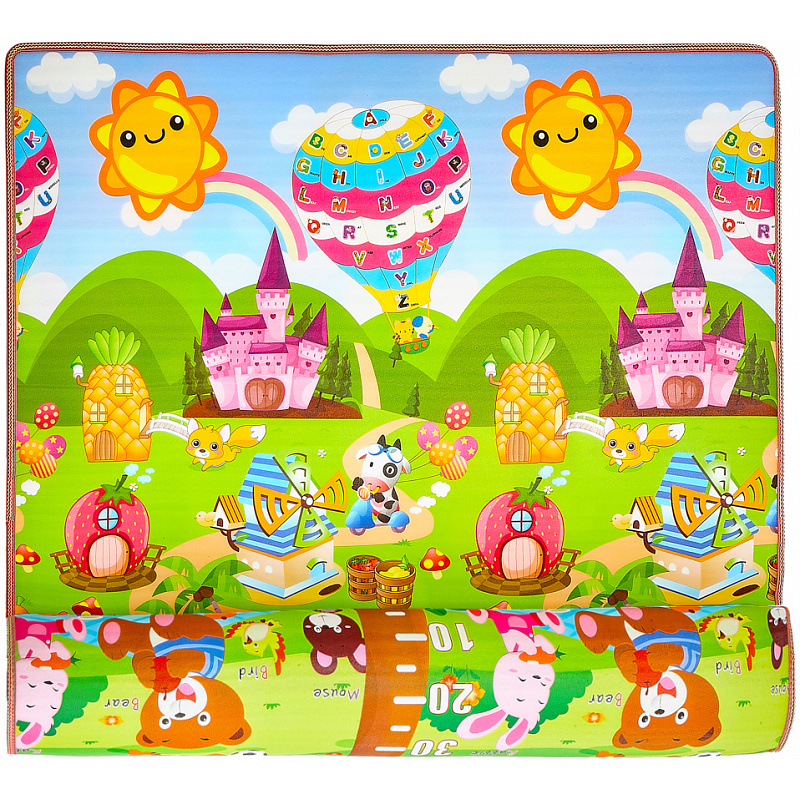Aga4Kids Детска постелка за игра от пяна 150x180 см 6DZ165 - II КАЧЕСТВО