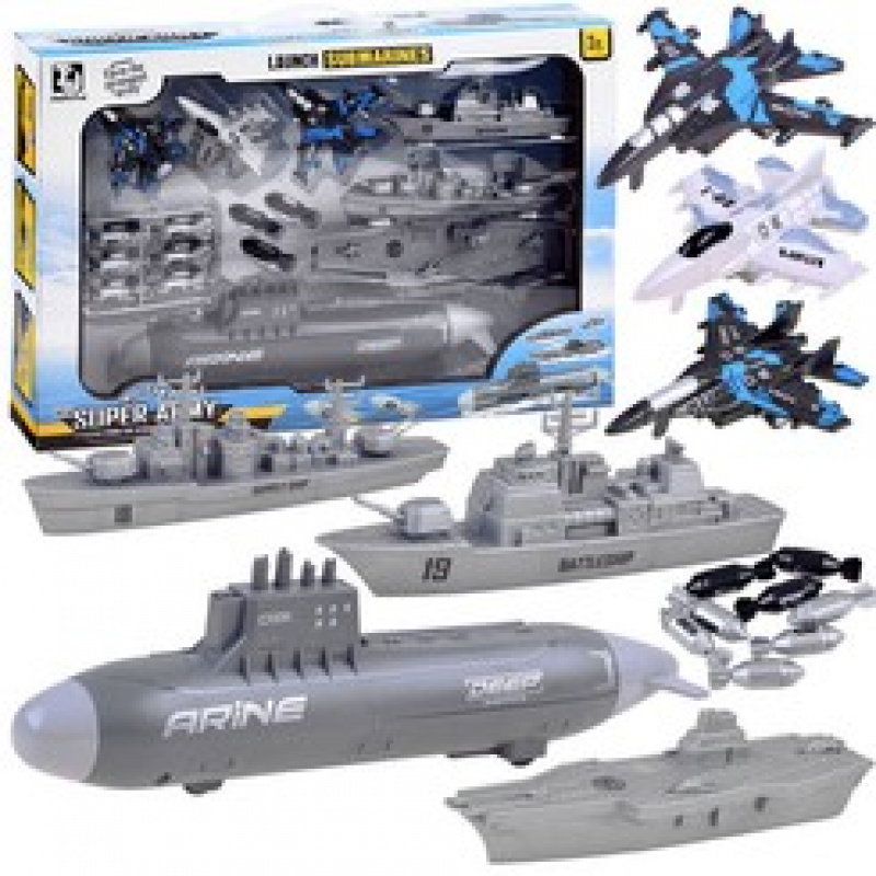 Комплект самолети и кораби в морска битка ZA3812