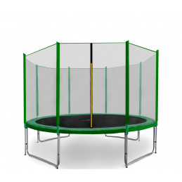 Aga SPORT PRO Батут 335 см Тъмнозелен + защитна мрежа