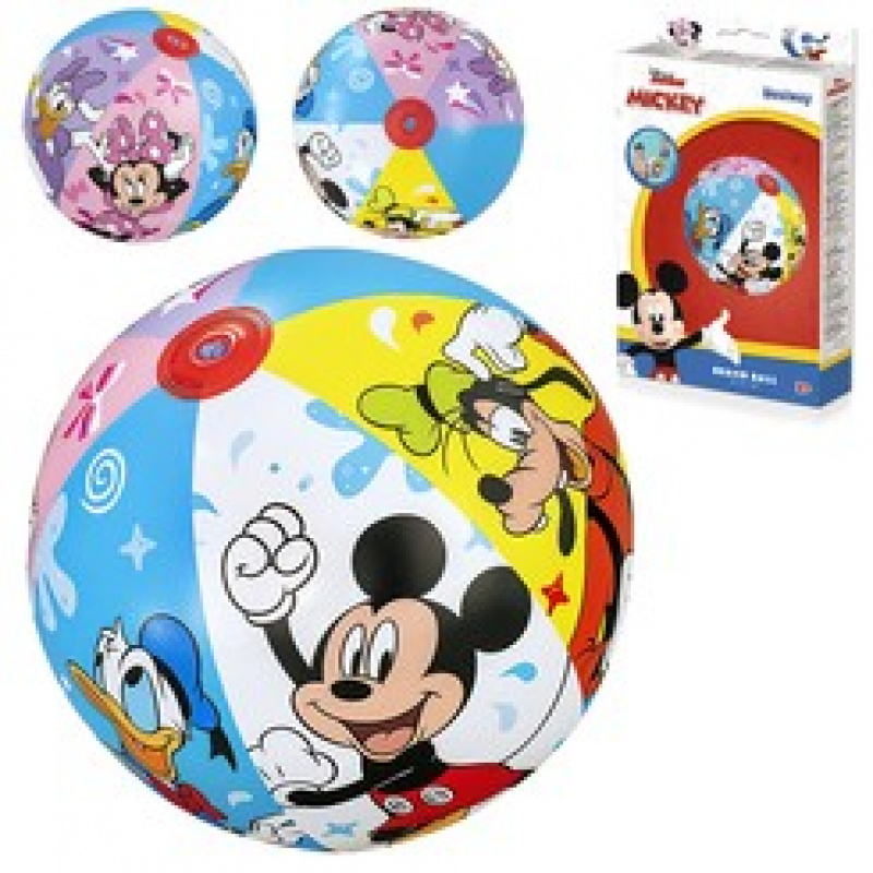 Bestway Disney плажна топка 51 см MouseMiki 91098