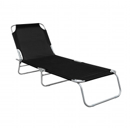 Linder Exclusiv Garden Recliner Black