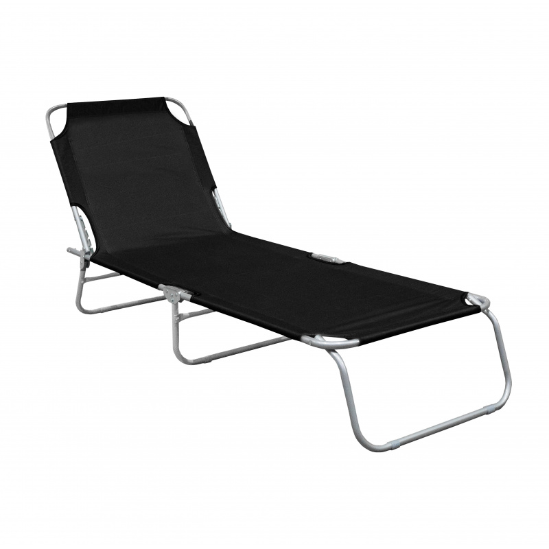 Linder Exclusiv Garden Recliner Black
