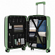 Aga Travel Пътнически куфар MR4674 Светлозелен