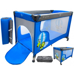R-Sport Сгъваемо детско креватче за пътуване K2 Blue R-Sport Сгъваемо детско креватче за пътуване K2 Blue