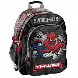 Paso Ученическа раница с три отделения Spider-man