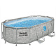 BESTWAY Power Steel Swim Vista басейн с прозорец 427x250x100 14x8FT 7in1