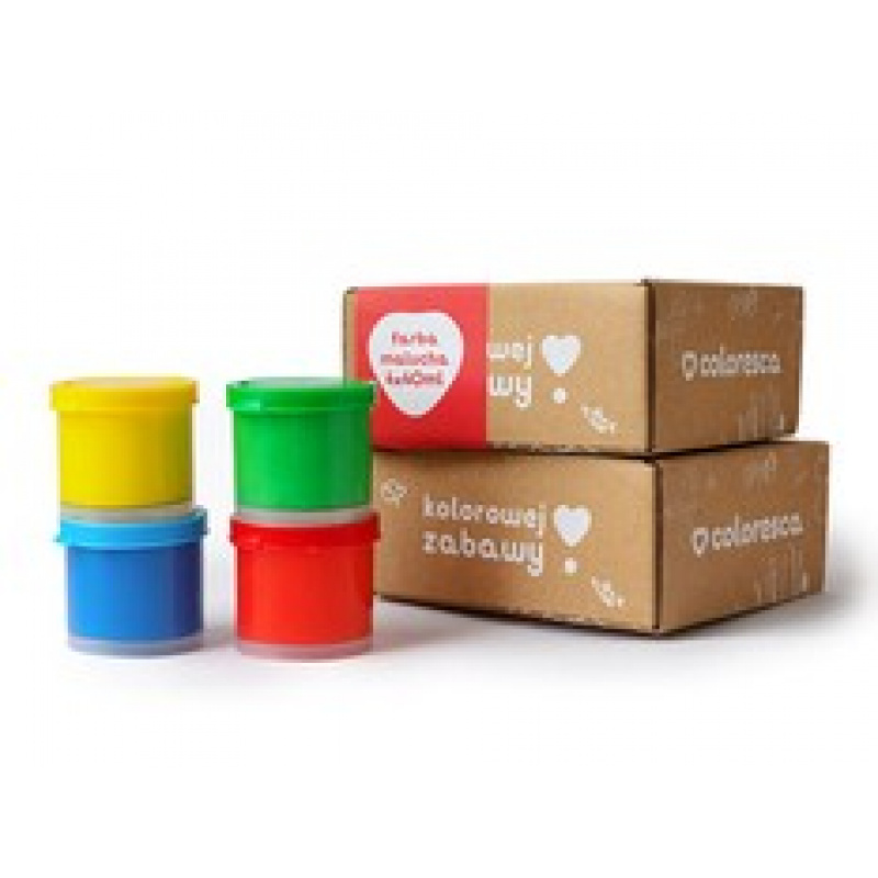 COLORESCA Цветове за малки деца 4 цвята 1+