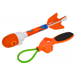 Комплект Червен самолет 2в1 с изстрелвачка