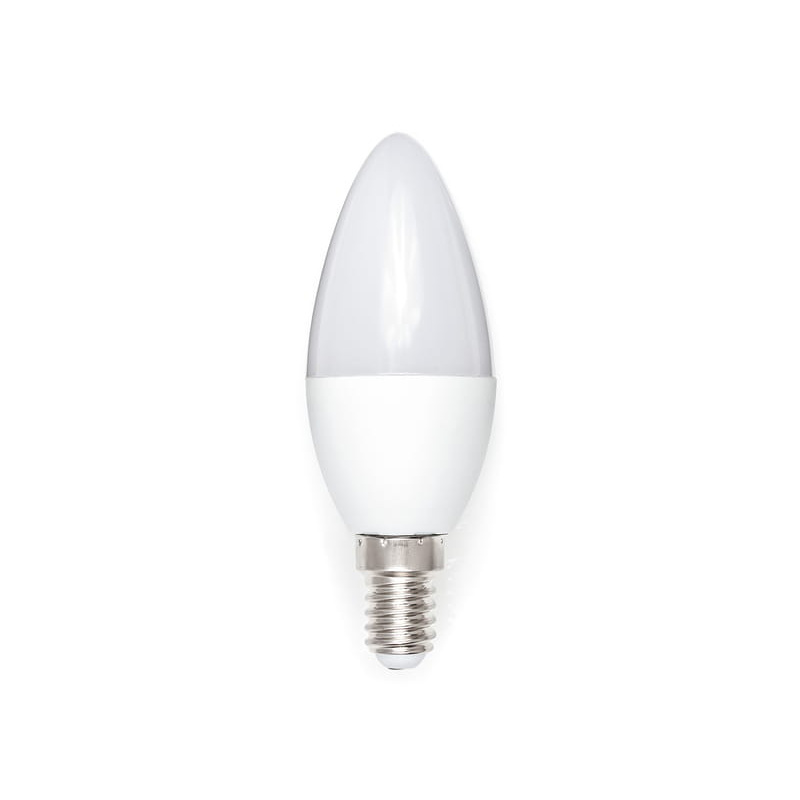 LED крушка C37 - E14 - 3W - 270 lm - студена бяла