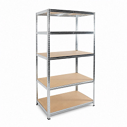 Linder Exclusiv Метален рафт 180x90x40 cm 5 рафта