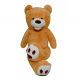 Aga4Kids Плюшено мече 130 cm Светлокафяво с лапи