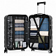 Aga Travel Комплект пътни куфари MR4687 Черен