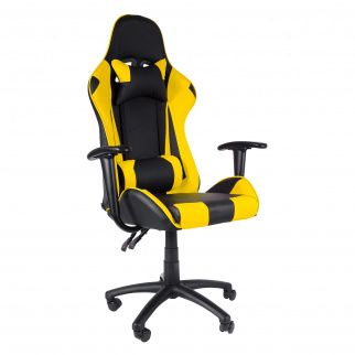 Геймърски стол Aga MR2090 Black - Yellow