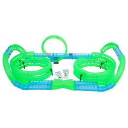 Светеща в тъмното състезателна писта 83 части.