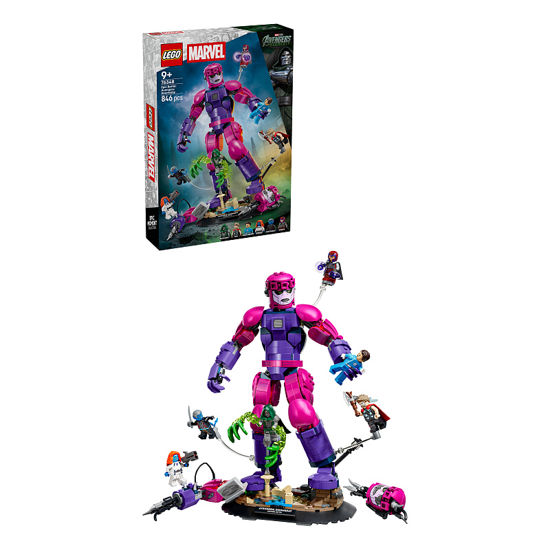  LEGO® ǀ Marvel Епична битка: Отмъстителите: Денят на Страшния съд 76348