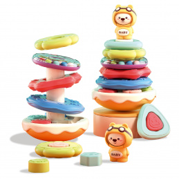 Aga4Kids Интерактивна сгъваема кула Мечо Пух