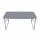 Aga Сгъваема маса за къмпинг 120x60x54/60/70 cm Grey