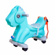 Aga4Kids Пластмасово люлеещо се конче 2в1 DS3802 Синьо