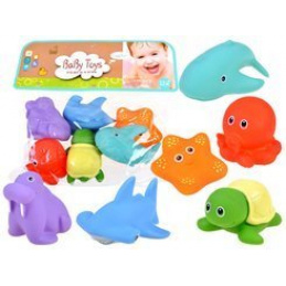 Комплект гумени морски животни 6бр A3510