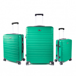 Комплект куфарчета за пътуване Aga Travel MR4657 Dark Green