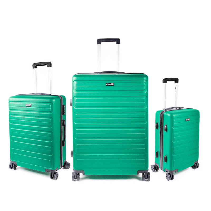 Комплект куфарчета за пътуване Aga Travel MR4657 Dark Green