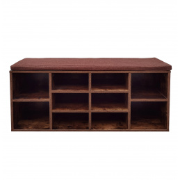 Aga Дървен шкаф за обувки със седалка MR2018