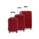Aga Travel Комплект пътнически куфар MR4650 Червен