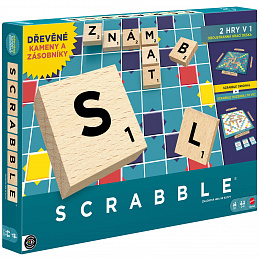 Scrabble Дървено издание чешко JLJ68