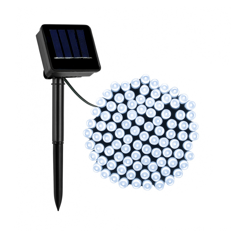 Linder Exclusiv Соларен светлинен гирлянд 50 LED Студено бяло