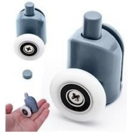 Колело за душ кабина, единично, долно