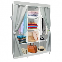 SZ4 ТЕКСТИЛЕН РЕГАЛ СГЪВАЕМ ГАРДЕРОБ ПОЛИЦА