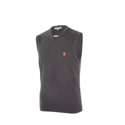 U.S. Polo Assn. Антрацитна жилетка