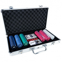 B10F КОМПЛЕКТ ЗА ПОКЕР 300 БР. КУФАР