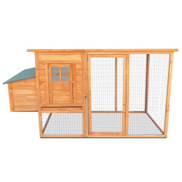 Къща за кокошки Aga 198x75x103 см