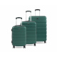 Aga Travel Комплект пътнически куфар MR4650 Green
